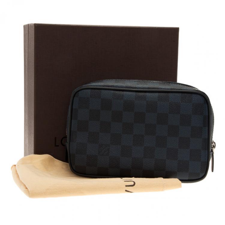 مملوكة مسبقًا Louis Vuitton Damier Graphite Toilet Pouch PM