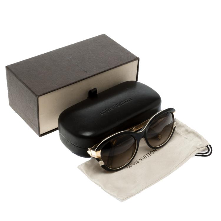 Pre Owned Louis Vuitton Brown Z0487W Cat Eye Sunglasses