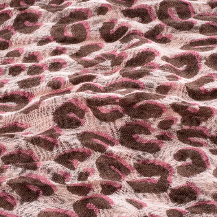 LOUIS VUITTON pink scarf shawl silk cashmere mix