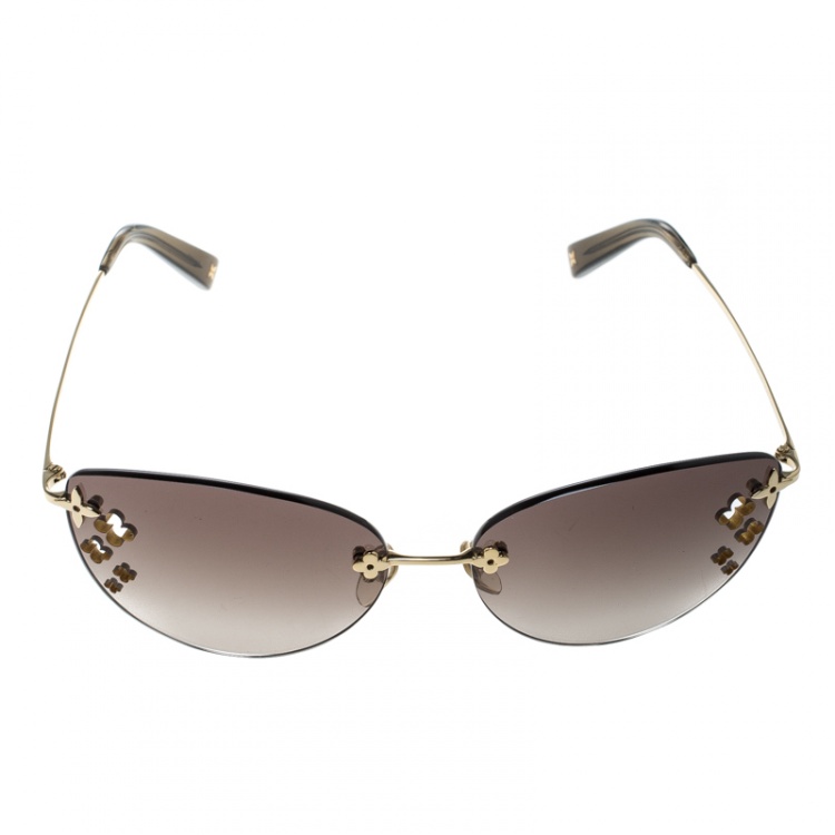 Women's Louis Vuitton Sunglasses, size Ei kokoa (Brown) | Emmy