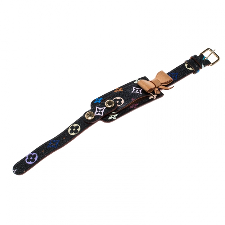 Leather bracelet Louis Vuitton Multicolour in Leather - 36205379