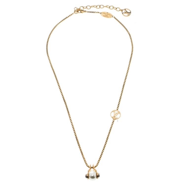 Louis Vuitton Womens Necklaces & Pendants, Gold