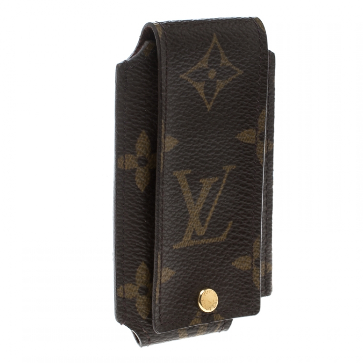 Pre Owned Louis Vuitton Monogram Canvas Ipod Nano Case