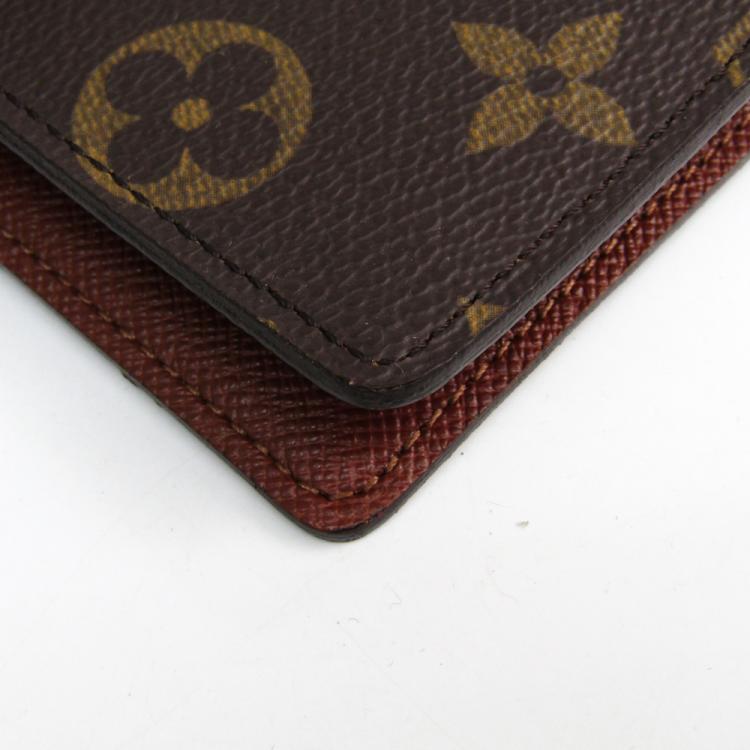 Pre Owned Louis Vuitton Monogram Canvas Small Ring Agenda Cover