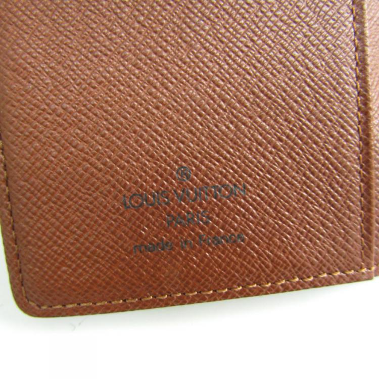 Pre Owned Louis Vuitton Monogram Canvas Small Ring Agenda Cover