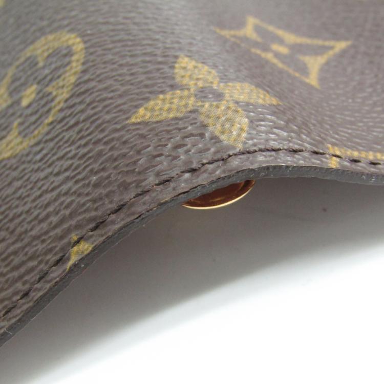 Pre Owned Louis Vuitton Monogram Canvas Small Ring Agenda Cover