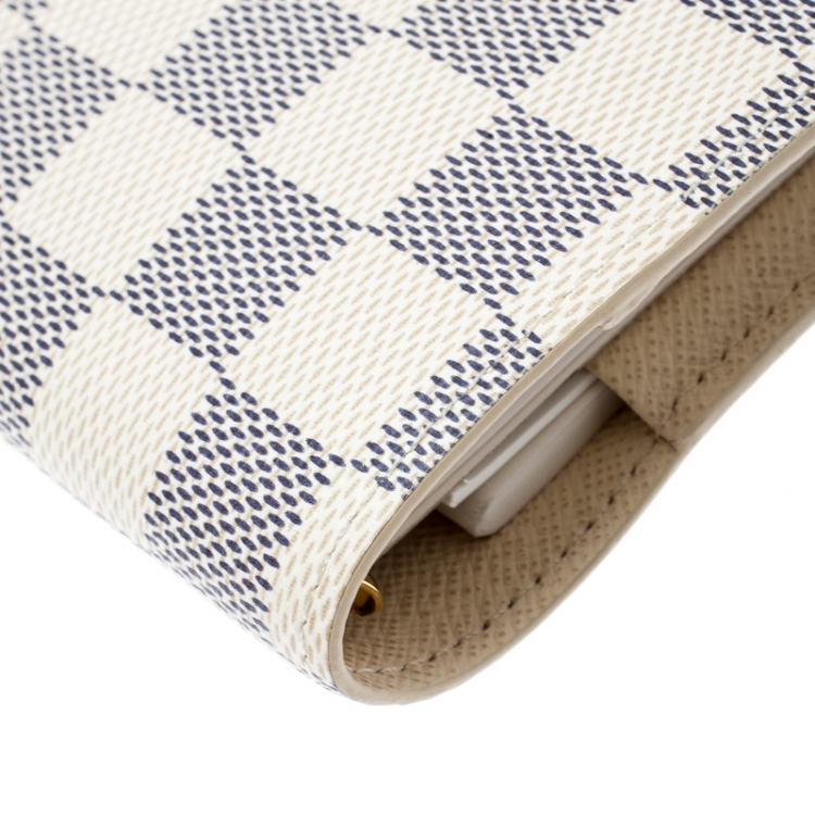 مملوكة مسبقًا Louis Vuitton Damier Azur Canvas Agenda Cover