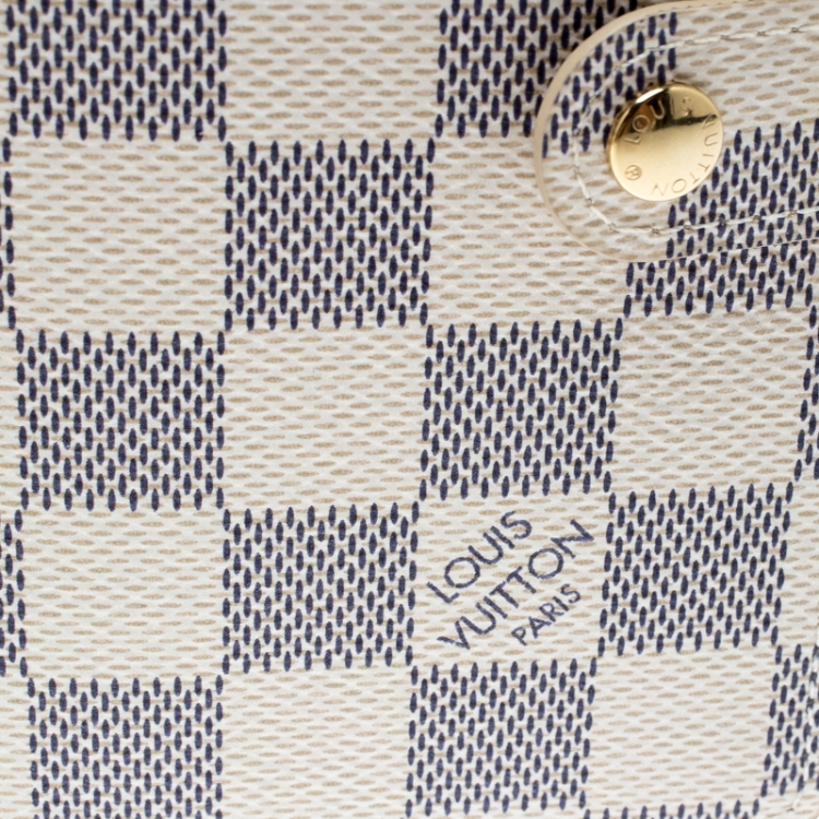 مملوكة مسبقًا Louis Vuitton Damier Azur Canvas Agenda Cover