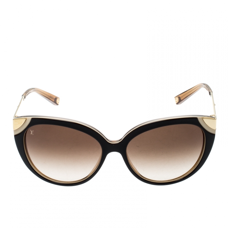 Louis Vuitton Brown/Brown Gradient Z0620E Amber Cat Eye Sunglasses Louis  Vuitton