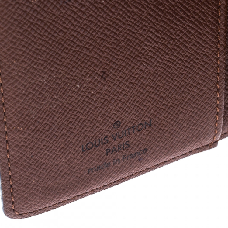 Pre Owned Louis Vuitton Monogram Canvas Small Ring Agenda Cover