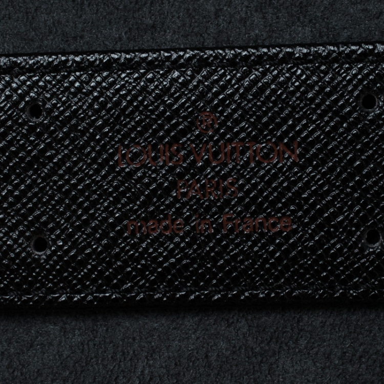 Pre Owned Louis Vuitton Black Epi Leather Monte-Carlo Jewelry Box