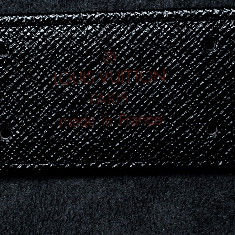 Pre Owned Louis Vuitton Black Epi Leather Monte-Carlo Jewelry Box