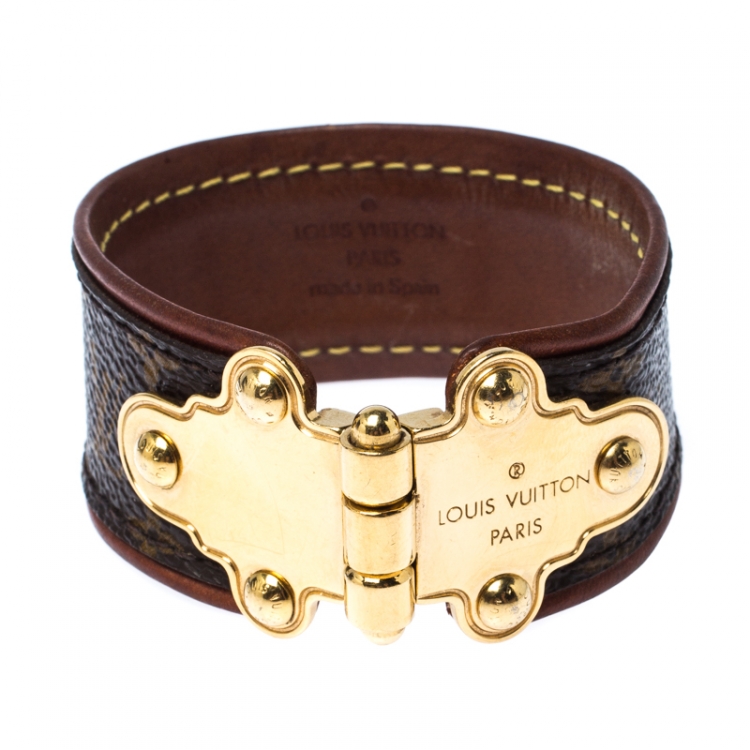 Louis Vuitton Paris Wide Bangle Bracelet
