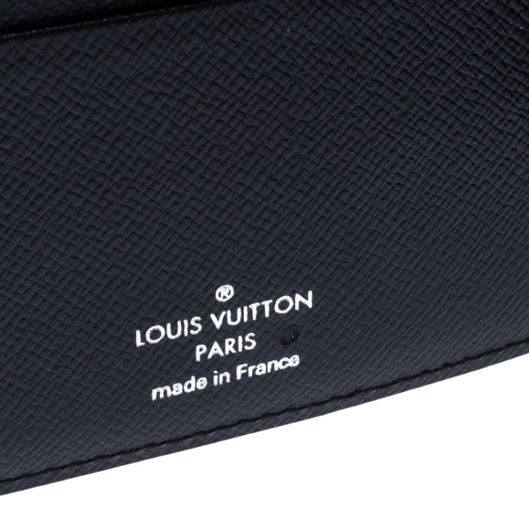 Pre Owned Louis Vuitton Black Epi Leather Medium Ring Agenda Cover 