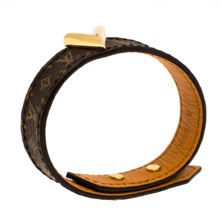 Louis+Vuitton+Monogram+Bracelet+Essential+V+Accessories+Bangle+