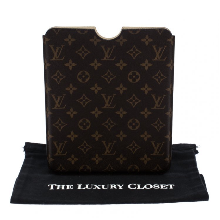 Pre Owned Louis Vuitton Monogram Canvas ipad Case