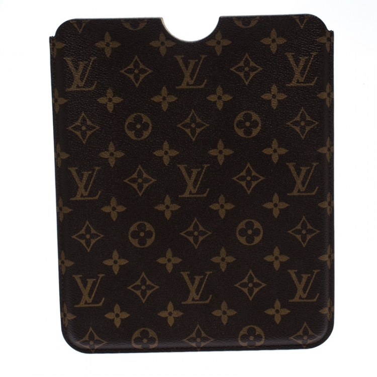 Pre Owned Louis Vuitton Monogram Canvas ipad Case