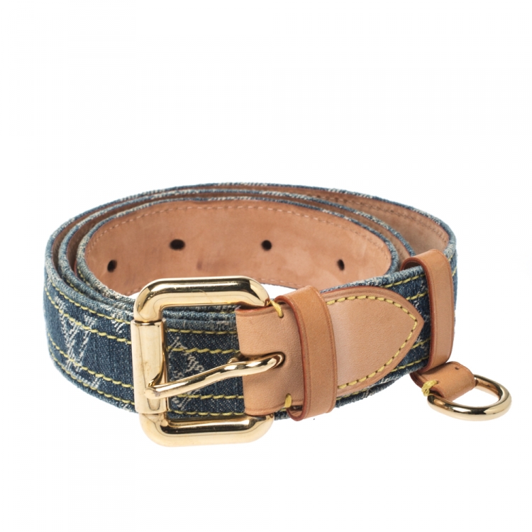 Louis Vuitton denim belt at 1stDibs  lv denim belt, denim louis vuitton  belt