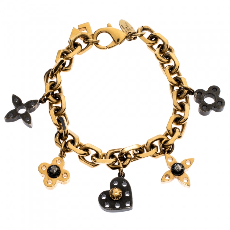 Louis Vuitton, Jewelry, Louis Vuitton Love Charm Bracelet