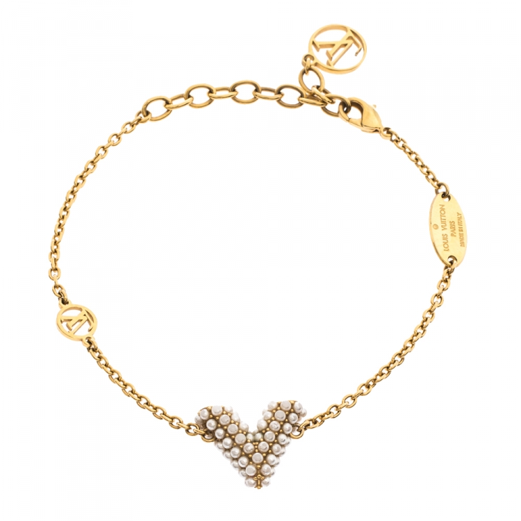LV Iconic Heart Necklace S00 - Fashion Jewelry