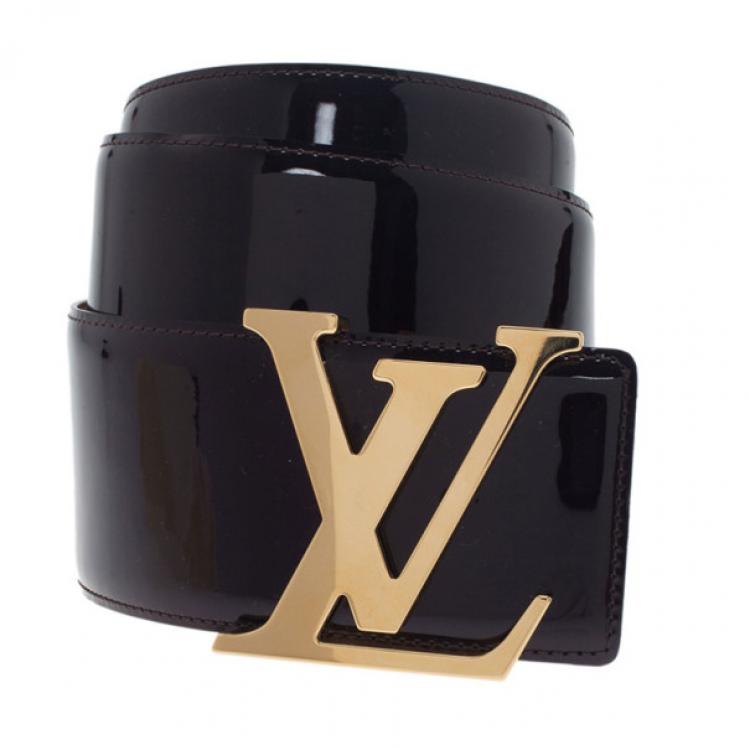 Louis Vuitton lv leather belt  Lv belt, Black louis vuitton belt