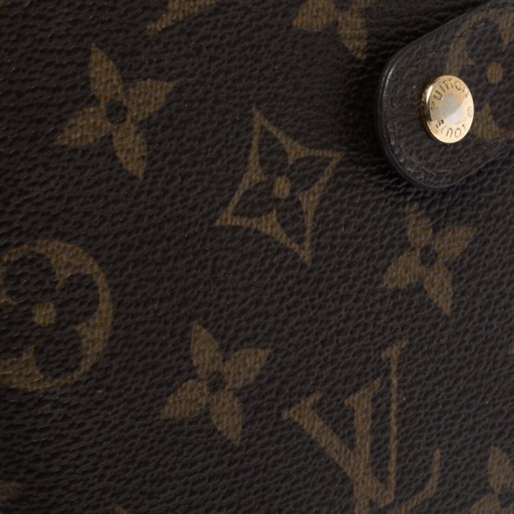 Pre Owned Louis Vuitton Monogram Canvas Small Ring Agenda Cover