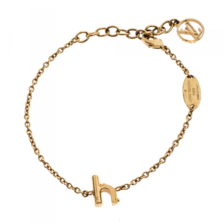 LV & Me bracelet, letter V S00 - Fashion Jewelry