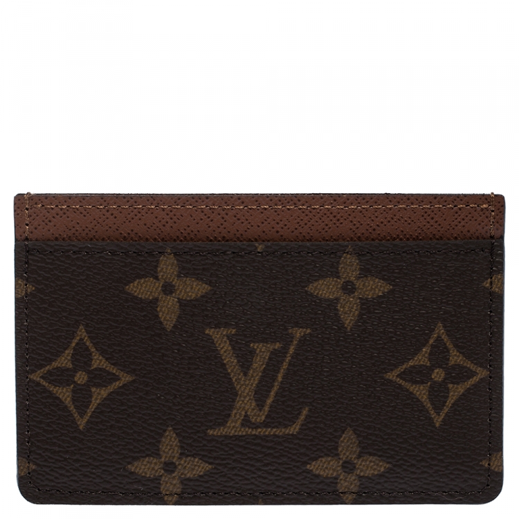 2024 Louis Vuitton Brown Monogram Card Holder - PreOwned