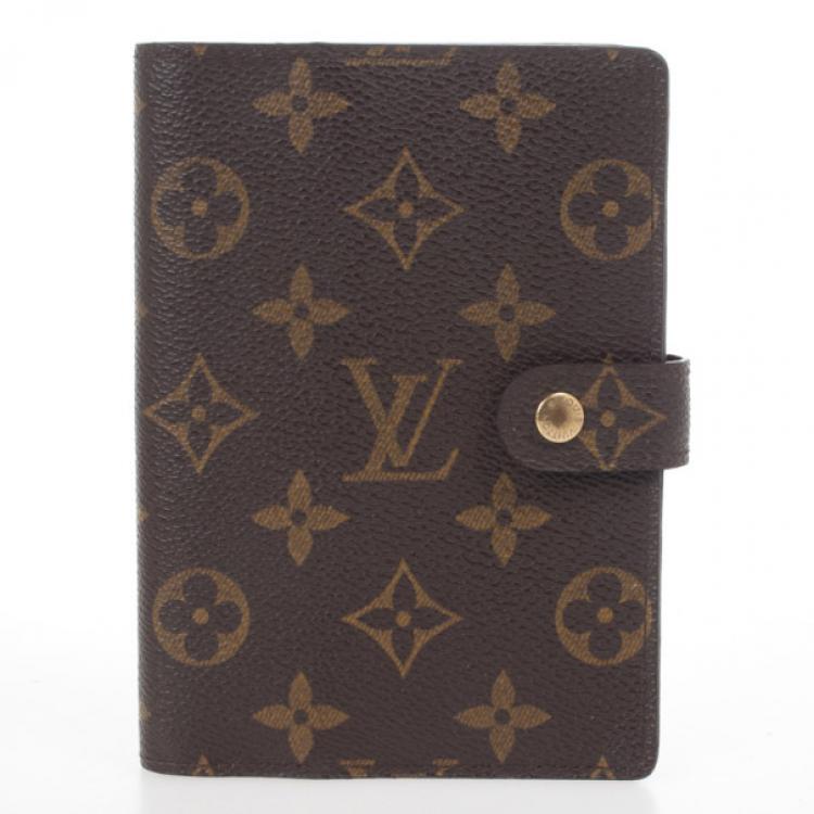 Pre Owned Louis Vuitton Small Ring Monogram Agenda