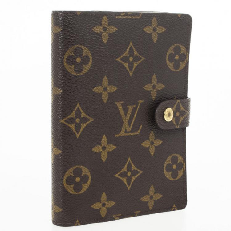 Pre Owned Louis Vuitton Small Ring Monogram Agenda