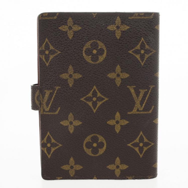 Pre Owned Louis Vuitton Small Ring Monogram Agenda