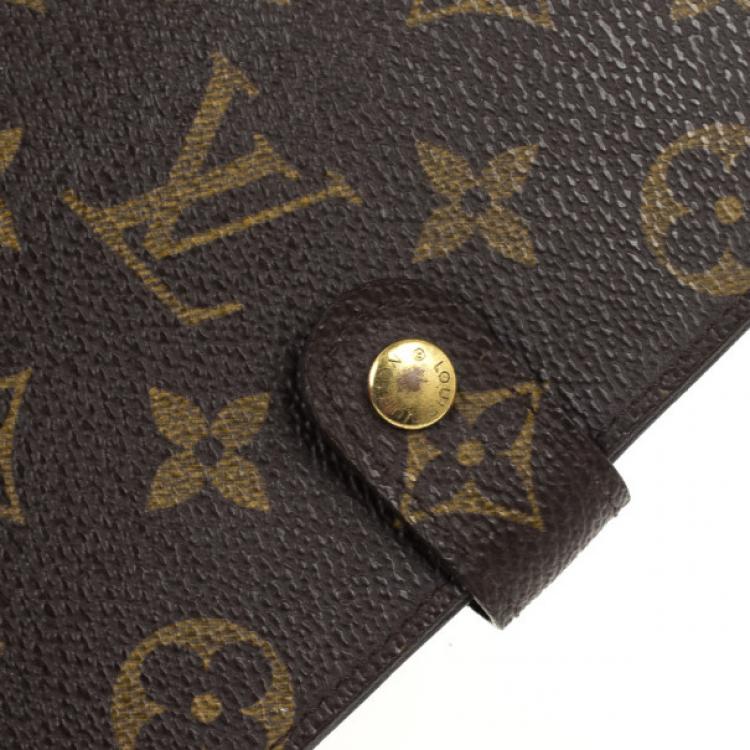 Pre Owned Louis Vuitton Small Ring Monogram Agenda