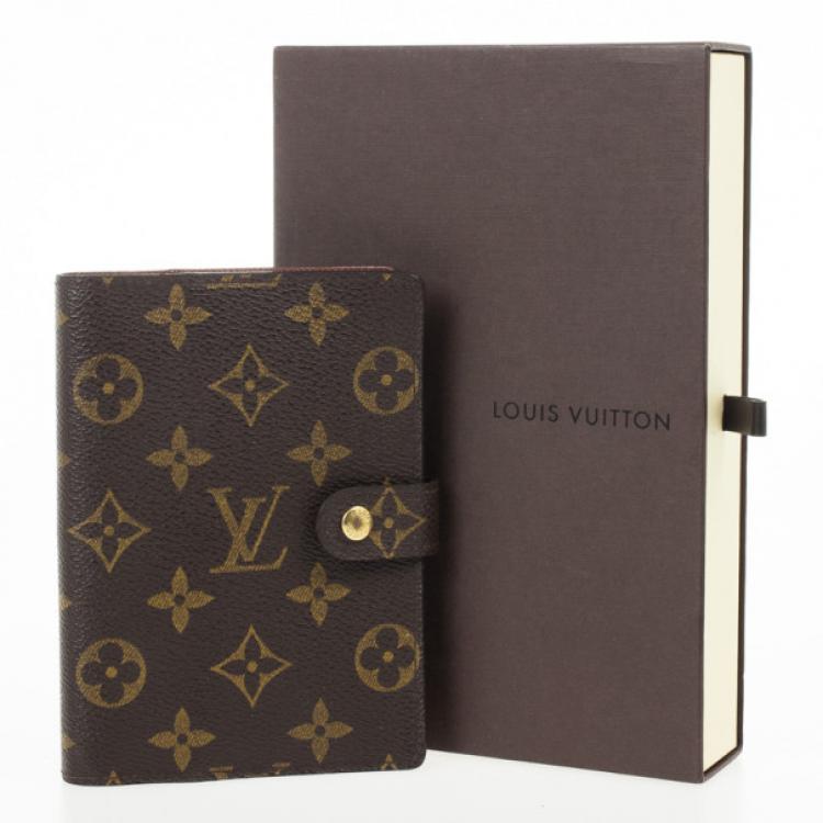 Pre Owned Louis Vuitton Small Ring Monogram Agenda