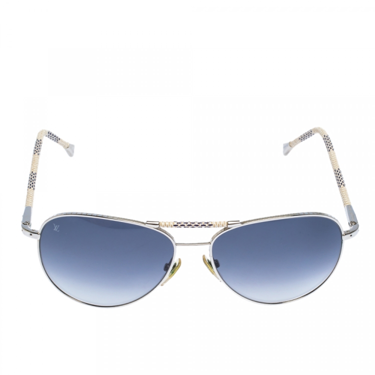 Louis Vuitton Men's Conspiration Pilote Damier Sunglasses Z0791U – Luxuria  & Co.