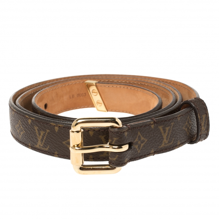 Louis Vuitton, Accessories, Louis Vuitton Brown Belt