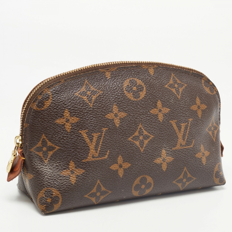 Pre Owned Louis Vuitton Monogram Canvas Cosmetic Pouch