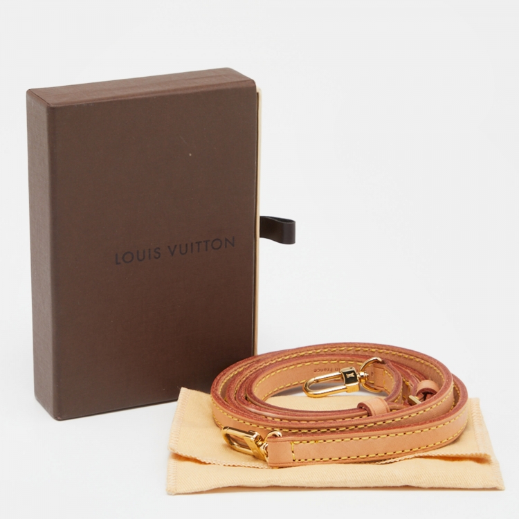 Pre Owned Louis Vuitton Vachetta Leather Adjustable Shoulder Bag Strap