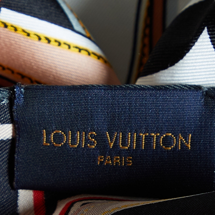 Pre Owned Louis Vuitton Black Ultimate Monogram Silk Square Scarf