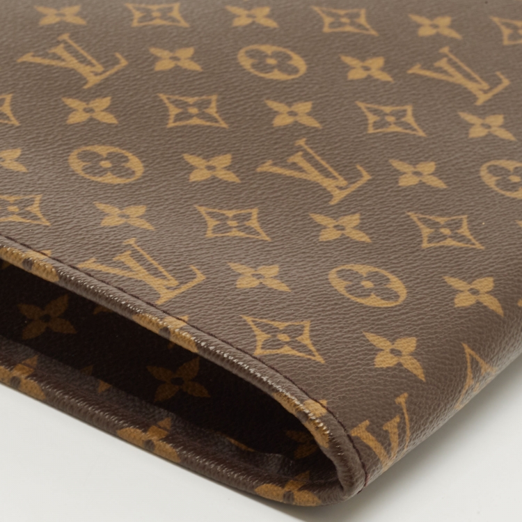 Pre Owned Louis Vuitton Monogram Poche Documents Portfolio Case