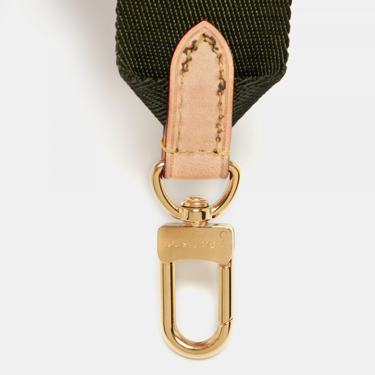 Pre Owned Louis Vuitton Kaki Monogram Bandouliere Shoulder Bag Strap