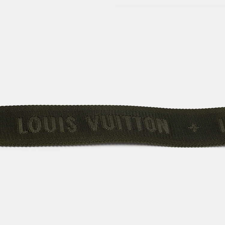Pre Owned Louis Vuitton Kaki Monogram Bandouliere Shoulder Bag Strap