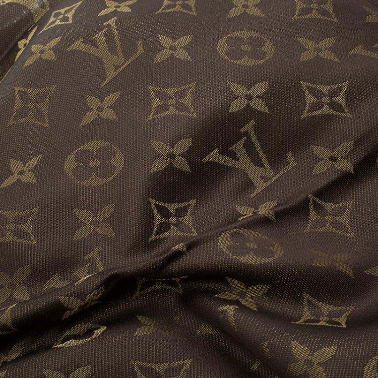 Louis Vuitton Brown Monogram Shine Shawl Louis Vuitton | The Luxury Closet