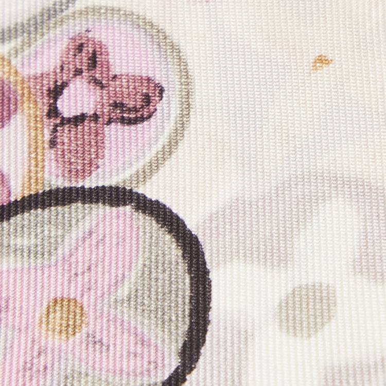 مملوكة مسبقًا Louis Vuitton Multicolor Monogram Print Silk Bandeau Scarf