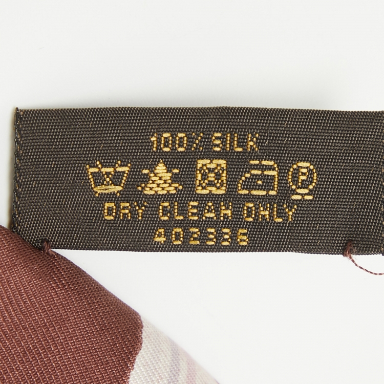 مملوكة مسبقًا Louis Vuitton Multicolor Monogram Print Silk Bandeau Scarf