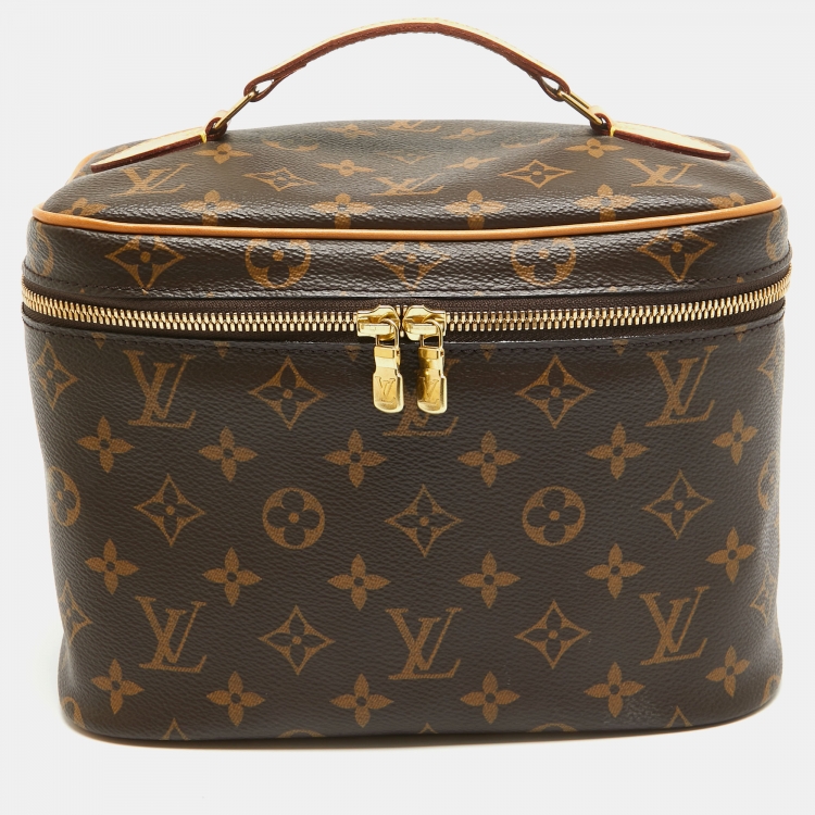 Pre Owned Louis Vuitton Monogram Canvas Nice BB Toiletry Bag
