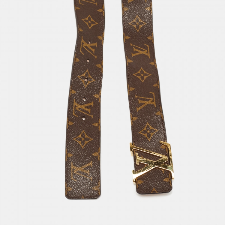 مملوكة مسبقًا Louis Vuitton Monogram Canvas LV Initiales Belt 110CM