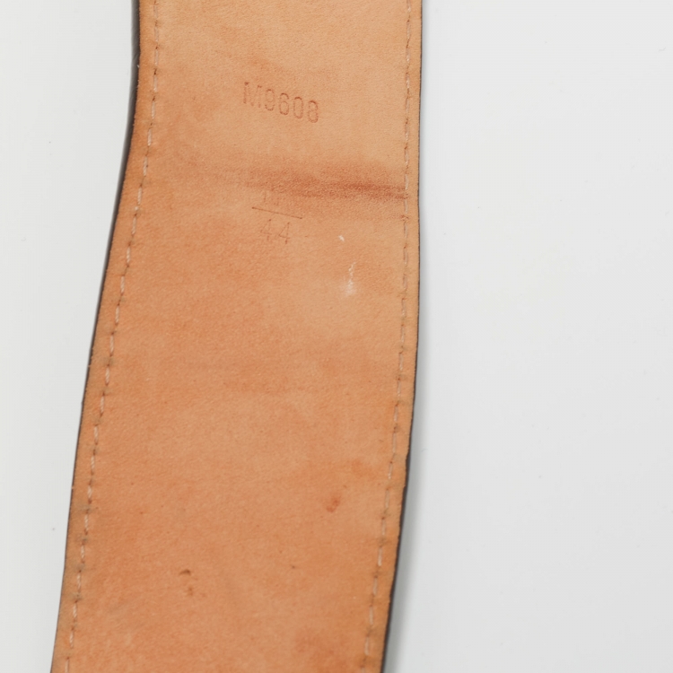 مملوكة مسبقًا Louis Vuitton Monogram Canvas LV Initiales Belt 110CM