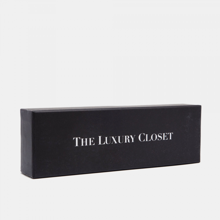Pre Owned Louis Vuitton Essential V Gold Tone Bracelet