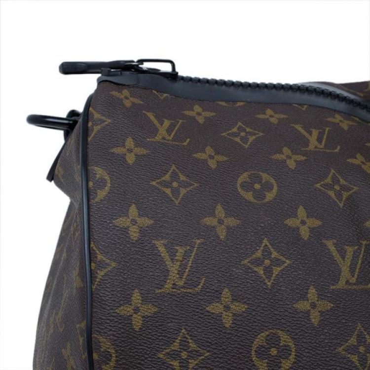 Pre Owned Louis Vuitton Monogram Canvas Waterproof Keepall 55