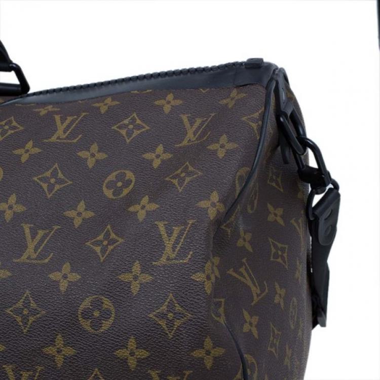 Pre Owned Louis Vuitton Monogram Canvas Waterproof Keepall 55